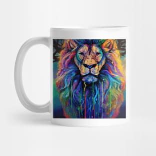 Cute Lion Drawing Mug